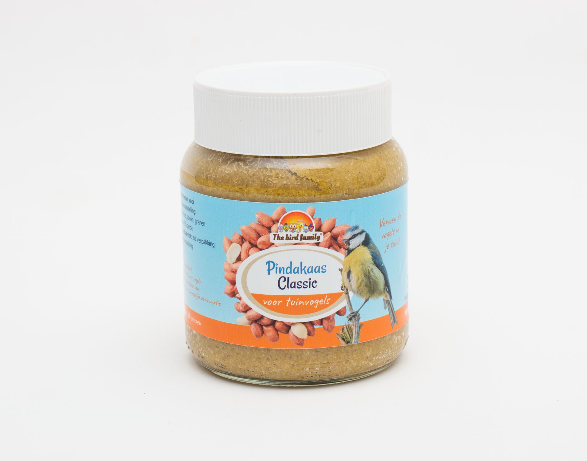 Vogelpindakaas_The_bird_Family_classic