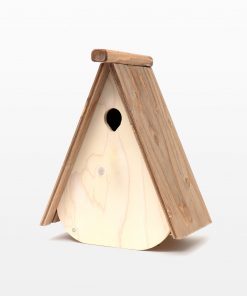 houten vogelvoederhuisje