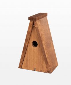 NESTKAST DRIEKHOEK MUS Ø3,5CM