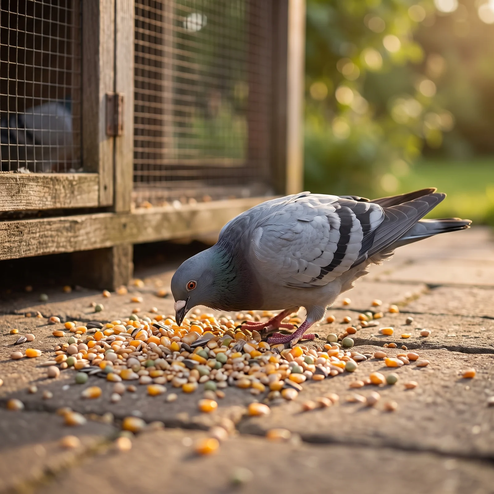 Postduif eet duivenvoer allround mix – The Bird Family