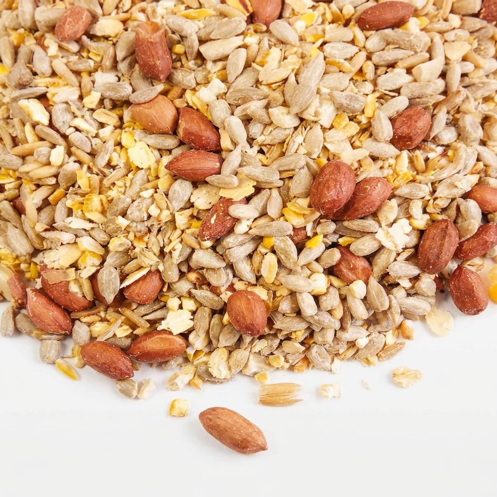 Strooivoer High Energy Plus met gepelde pinda's - Onkruidvrij