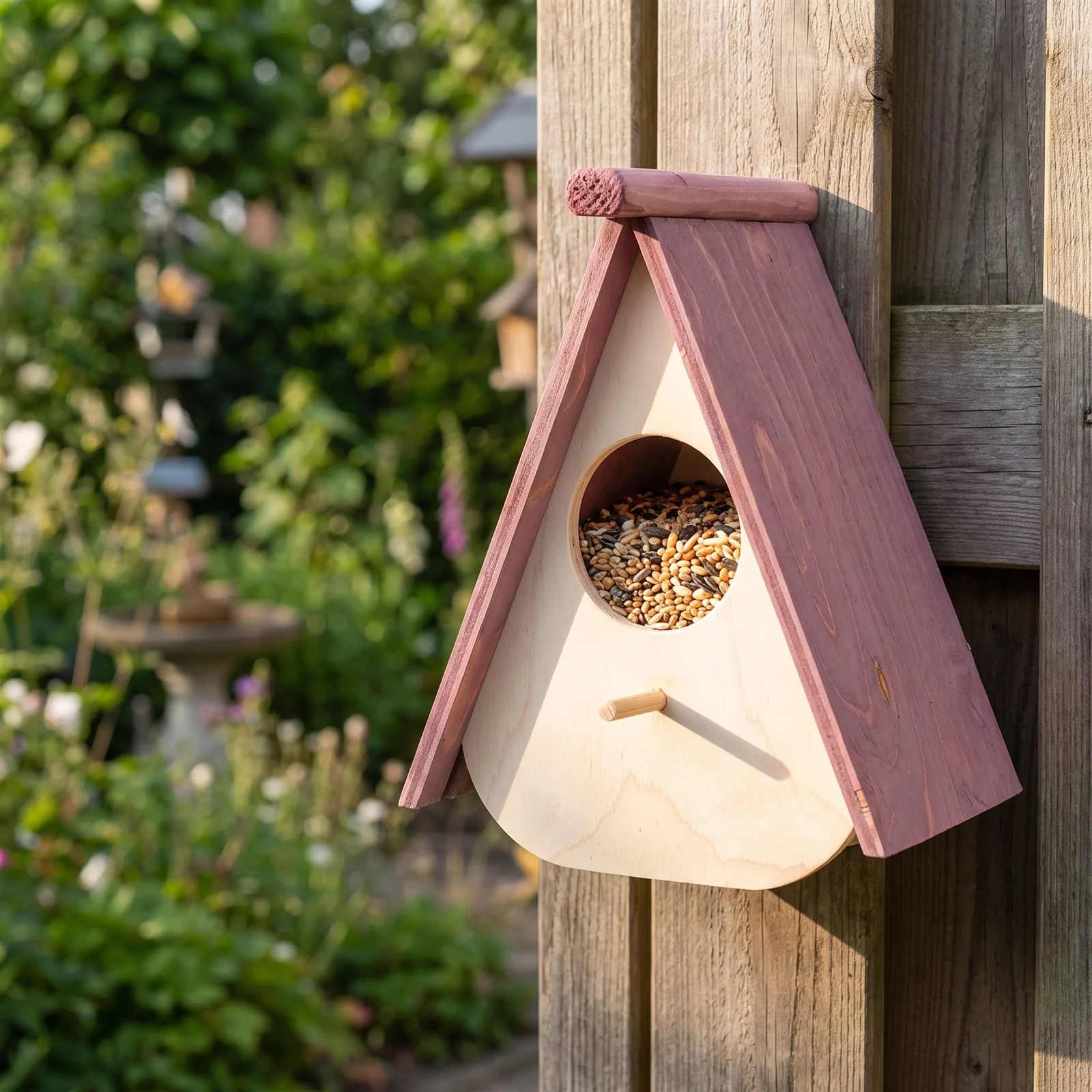 Wandvoederhuis in de tuin – The Bird Family