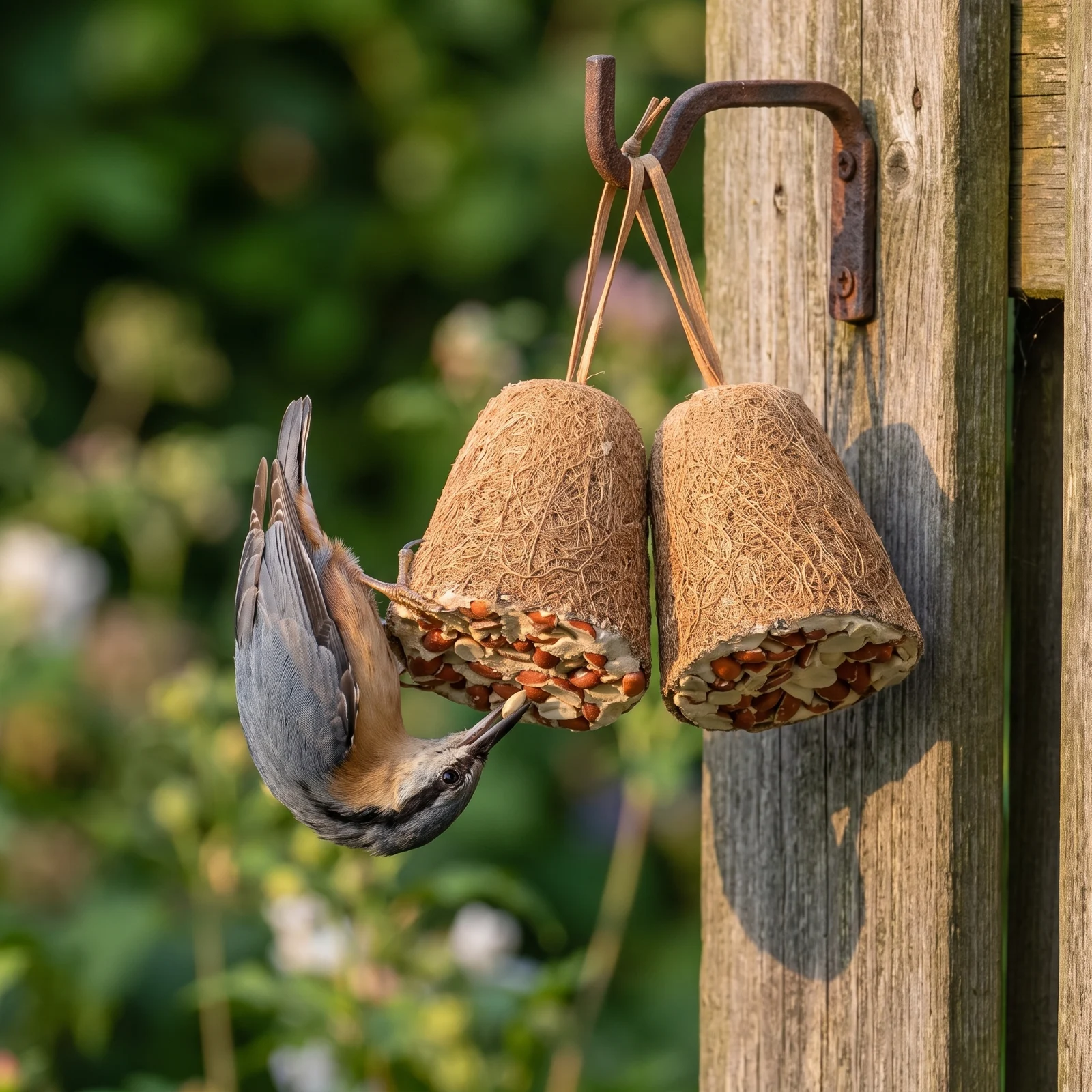 Boomklever eet van energieklok pinda – The Bird Family