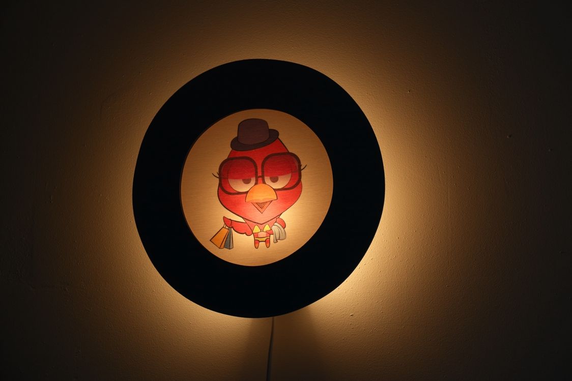 wandlamp biby