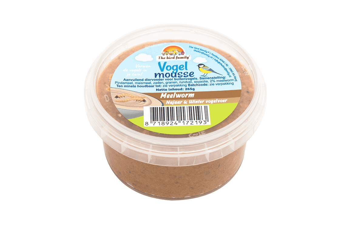 vogelmousse meelworm