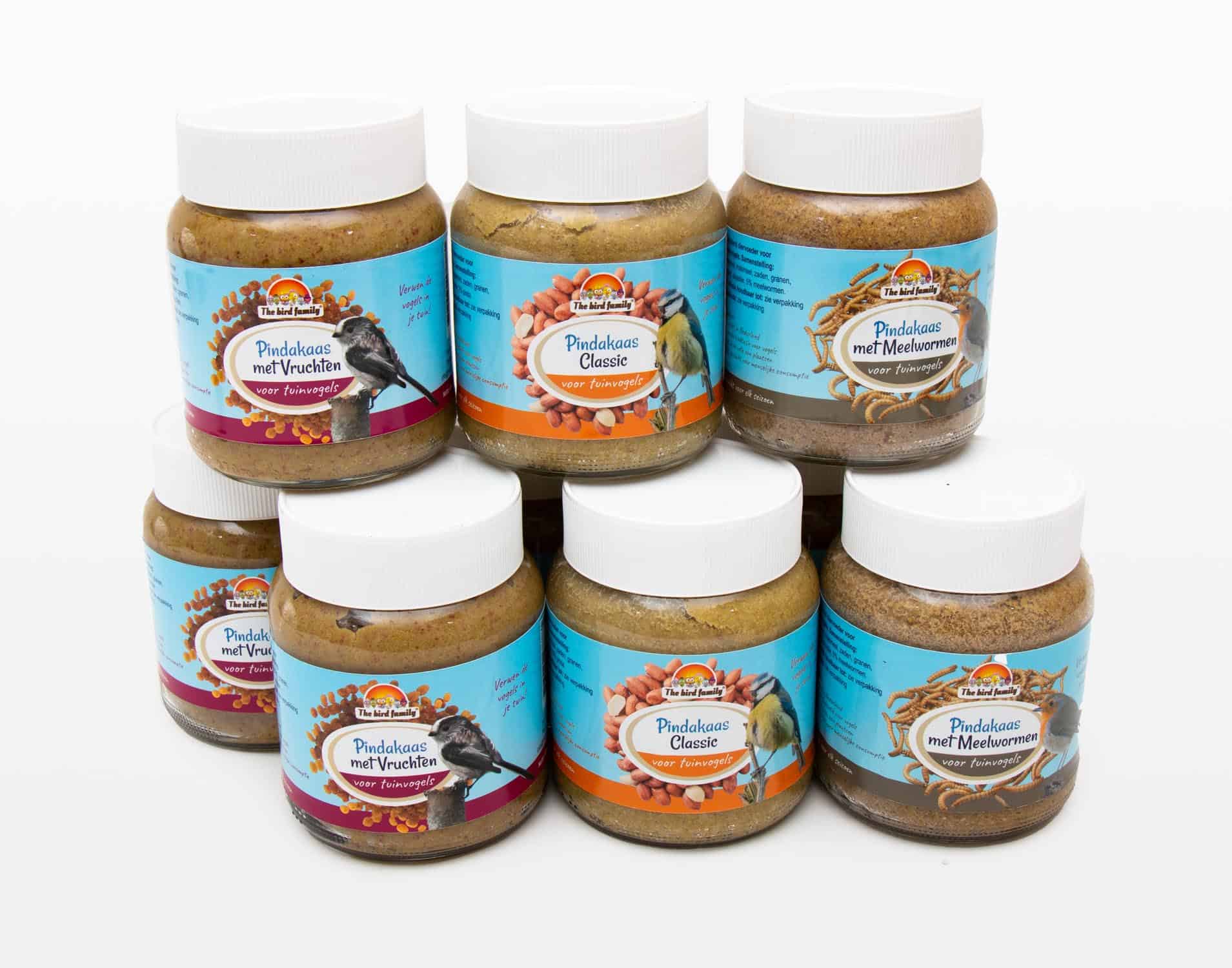 vogelpindakaas mix grootverpakking