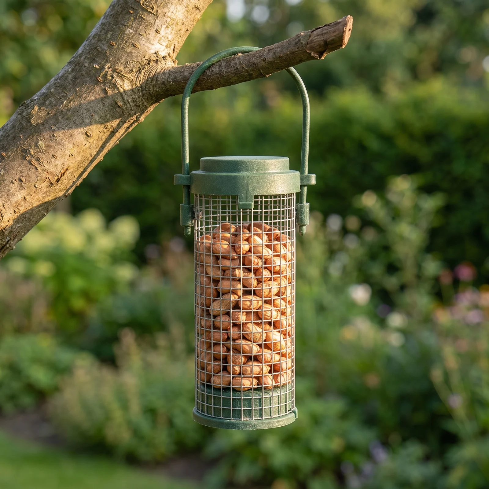 Pindasilo klein in de tuin – The Bird Family