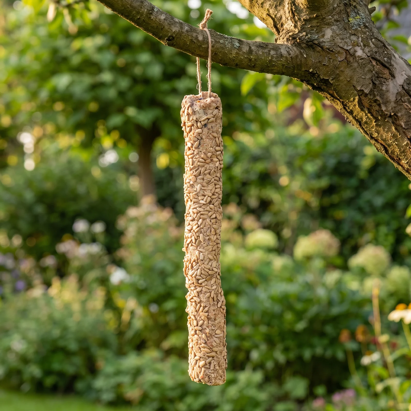 Vetstaaf zonnepit XL in de tuin – The Bird Family