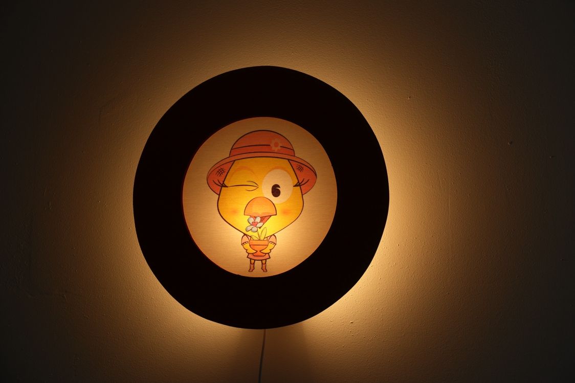 wandlamp biby